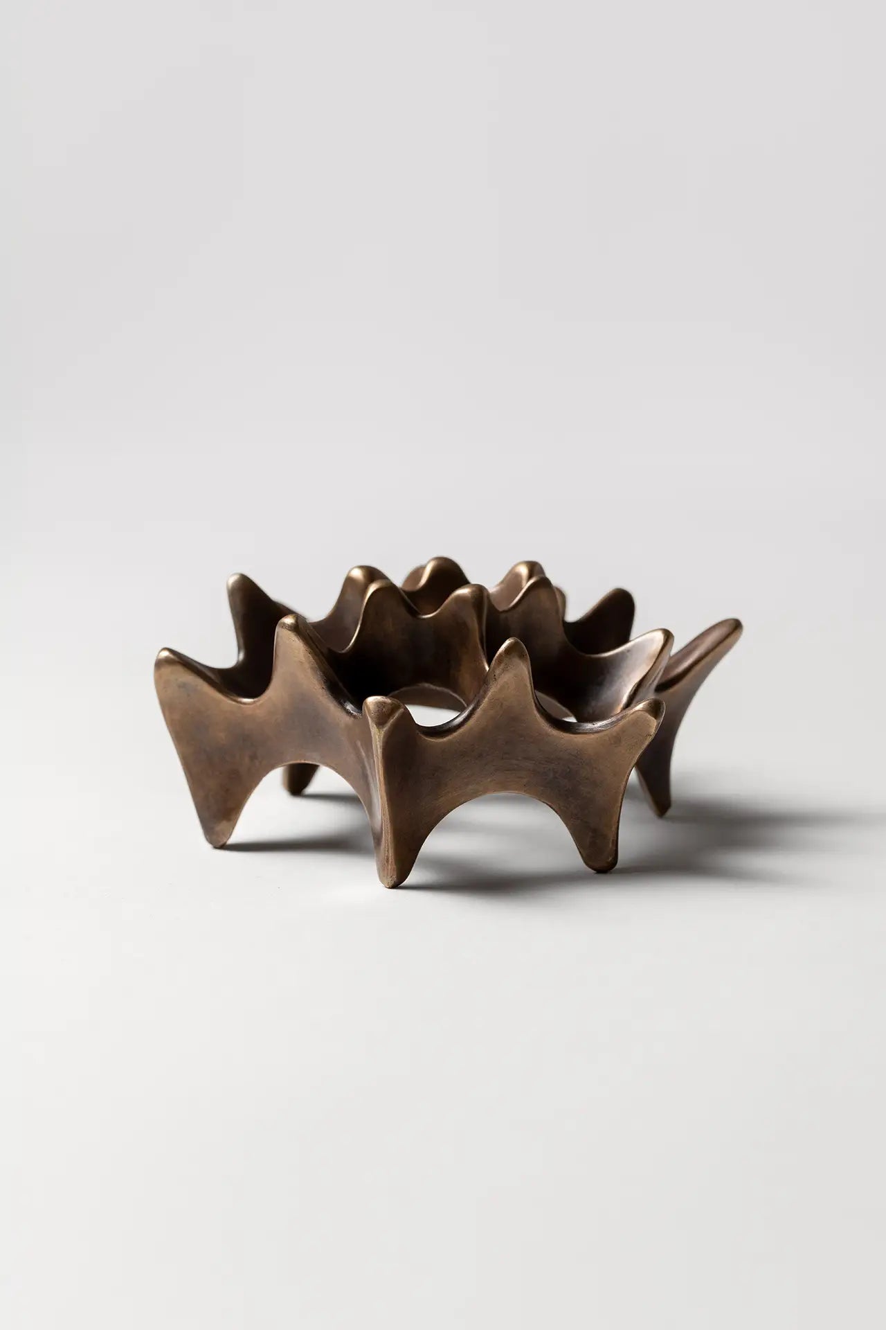 Modern bronze artwork – Life Beneath by artisan sculptor