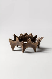 Modern bronze artwork – Life Beneath by artisan sculptor