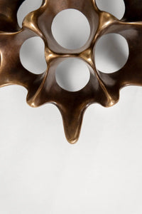 Collectible bronze sculpture Life Beneath – fine art decor