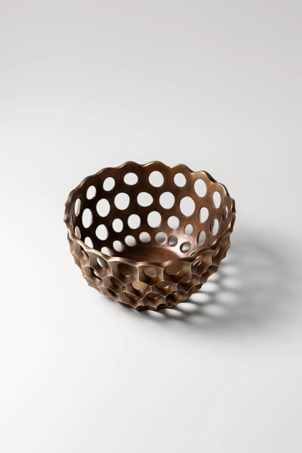 Limited edition bronze art piece – Rippling Network sculpture