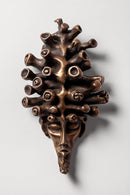 The Dreamer bronze mask sculpture – handcrafted artistic piece