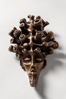 Bronze art mask titled The Dreamer – limited edition sculpture