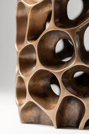 Modern bronze sculpture – The Flow artistic creation