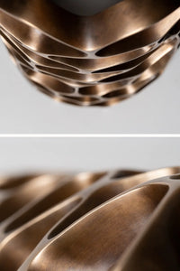 The Flow sculpture – collectible bronze art for home decor