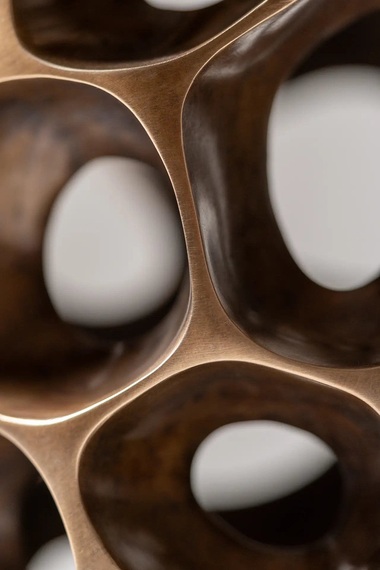 Contemporary handcrafted bronze sculpture – The Flow