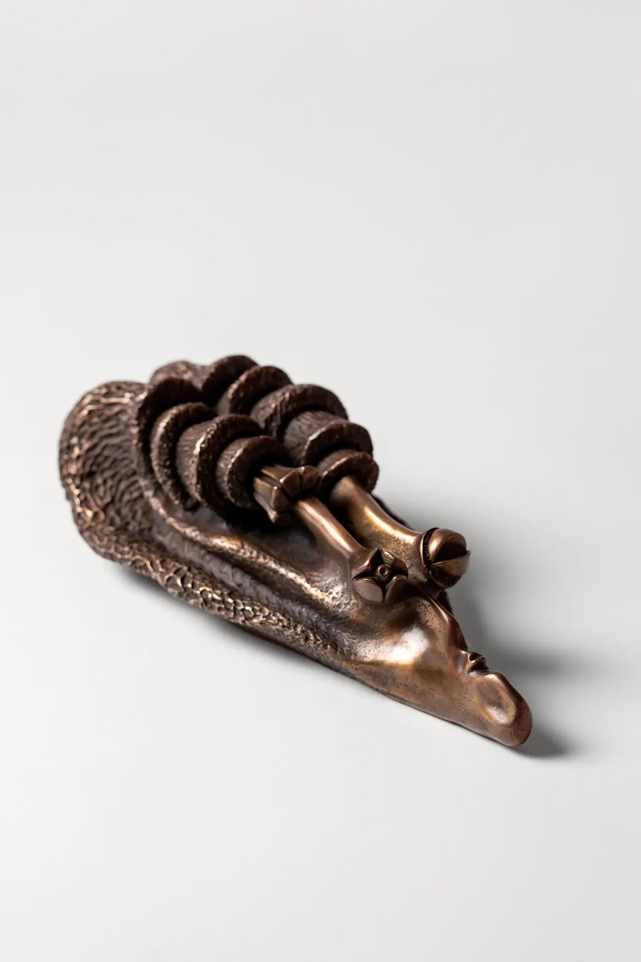 Bronze art mask titled The Wiseman – limited edition sculpture